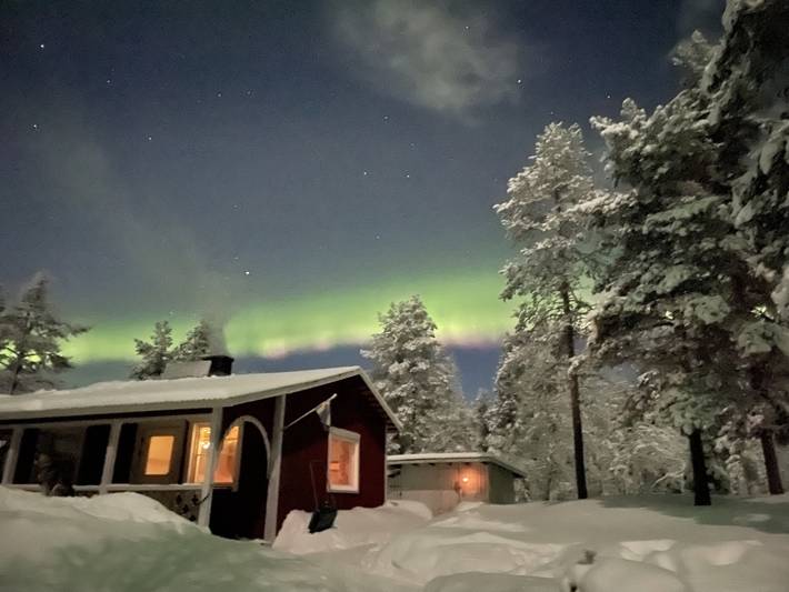 Ferienhaus für 5 Personen, mit Seeblick und Sauna sowie Terrasse in Lappland (Schweden) - 3