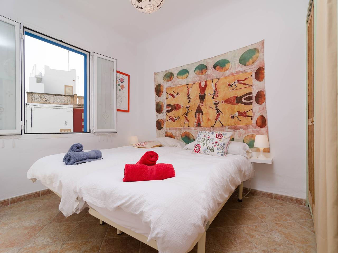 Appartement de vacances entier, Appartement à Porto Colom avec terrasse & Bbq in Portocolom, Felanitx