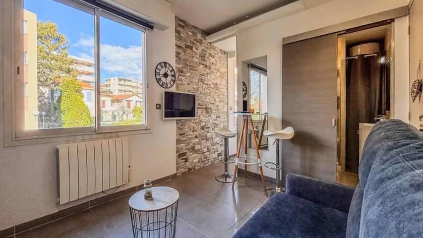 Gîte pour 3 personnes dans Port du Cros de cagnes