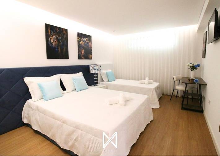 Apartamento de férias para 2 pessoas, com vista e piscina e ainda jardim em Portugal
