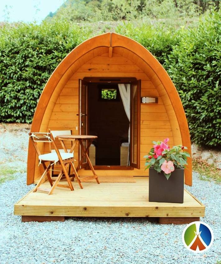 Camping für 2 Personen, mit Terrasse und Garten sowie Ausblick in Friaul-Julisch Venetien - 4