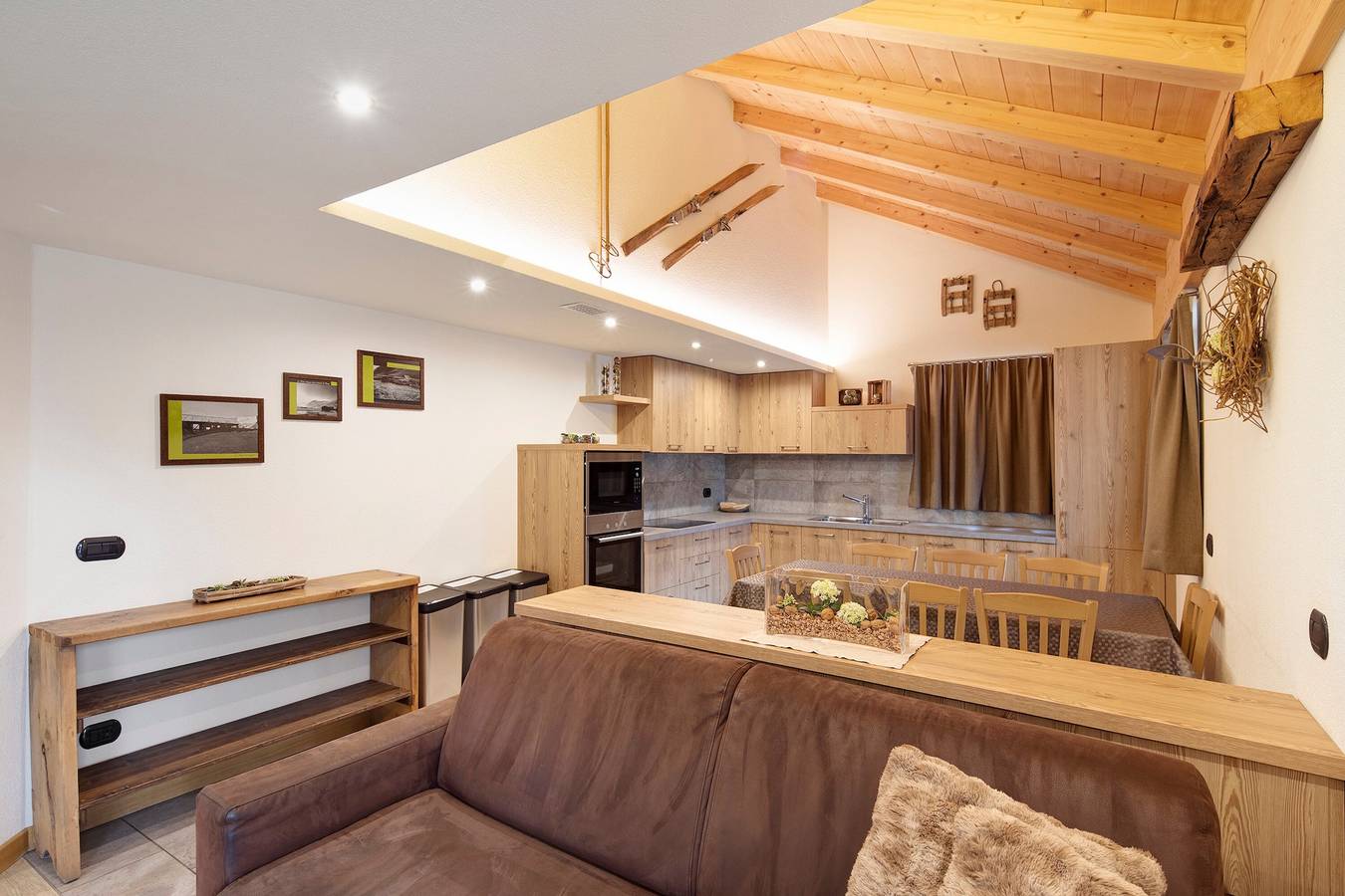 Ganze Wohnung, Apartment 'Lamada' mit Bergblick, Balkon und Wlan in Livigno (Stadt), Livigno