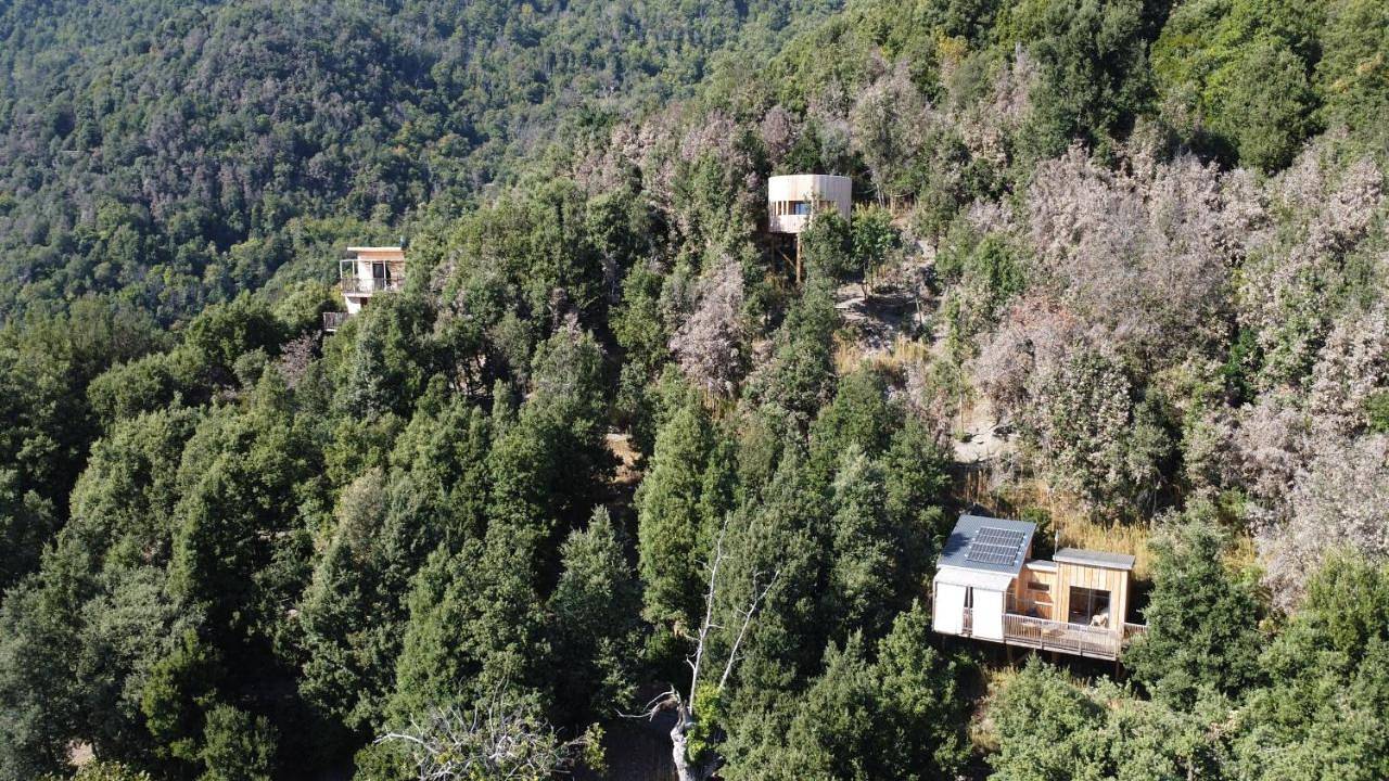 Les Cabanes De Lutina in Poggio-Marinaccio, Parc naturel régional de Corse