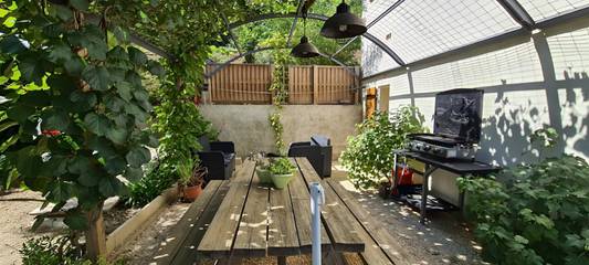 Gîte pour 2 personnes, avec terrasse ainsi que jacuzzi et jardin dans les Pyrénées-Orientales