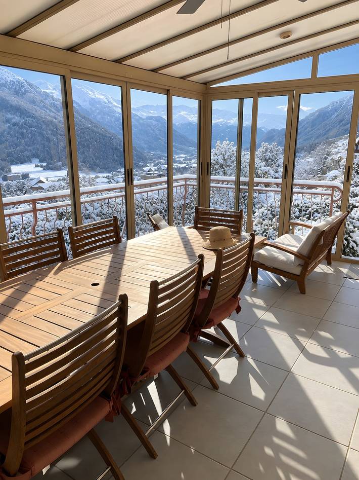 Ehemaliges Herrenhaus 'Les Hauts de Saint Martin' in Saint-Martin-de-la-Porte, Vanoise-Massiv