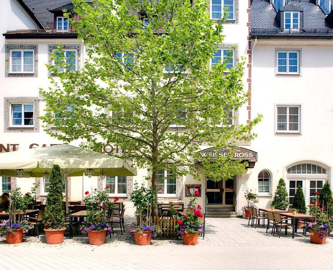Hotel Weisses Ross in Memmingen, Souabe (Bavière)