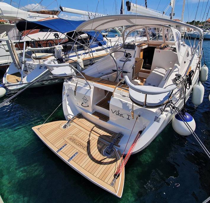 Boot für 4 Personen, kinderfreundlich in Kroatien