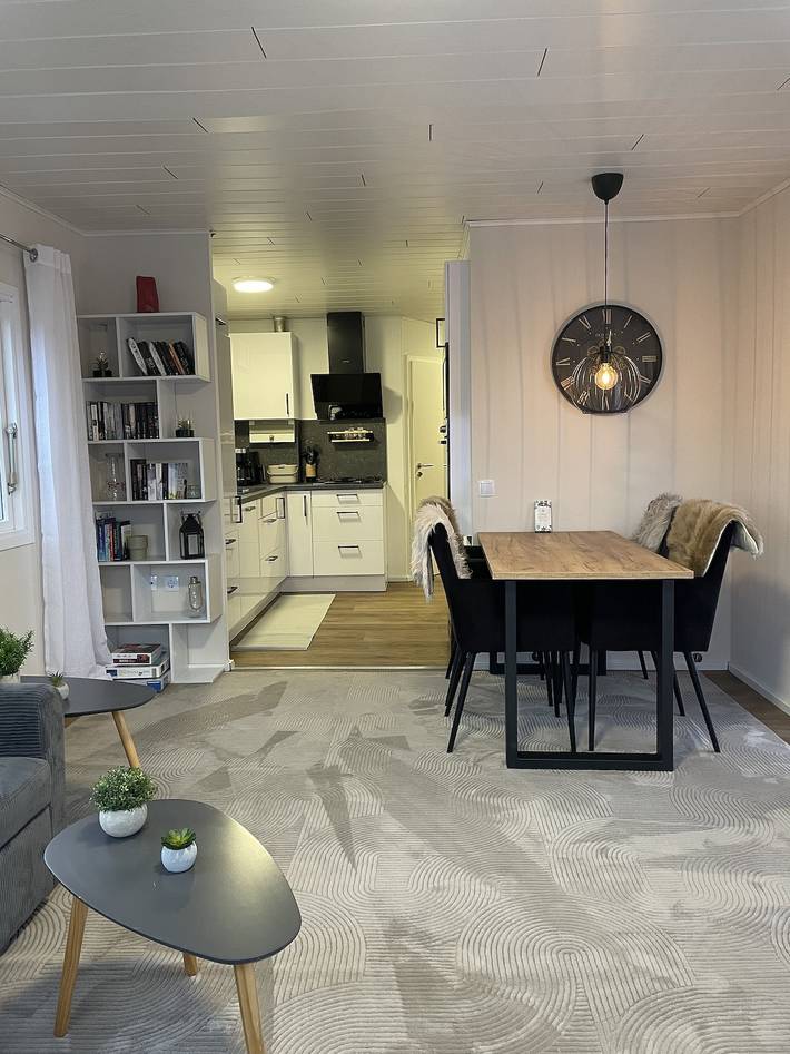 Ferienhaus für 3 Personen, mit Garten und Balkon, mit Haustier am Thülsfelder Stausee