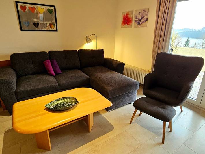 Ferienhaus für 4 Personen, mit Ausblick und Garten sowie Seeblick in Romantische Straße - 4