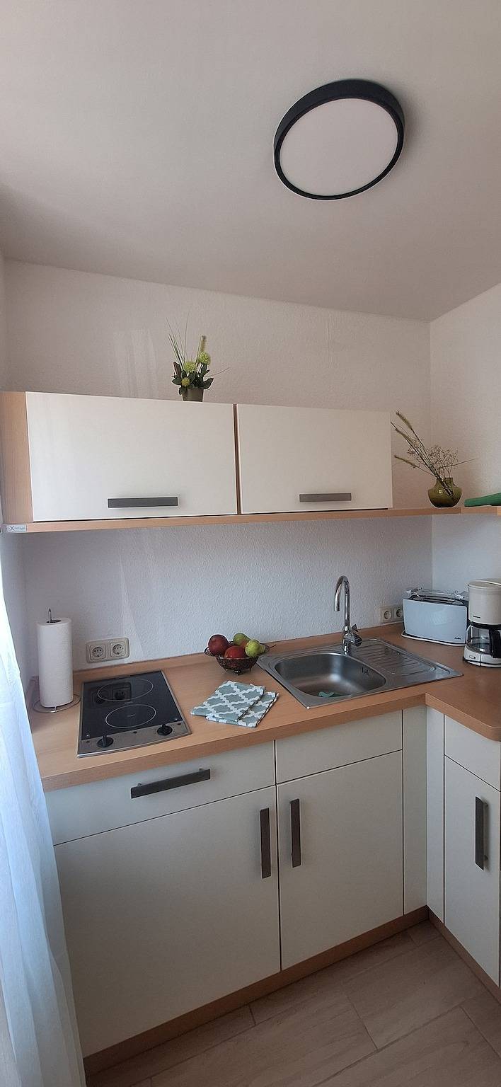 Ganze Ferienwohnung, Gästehaus Mittmann 1 Raum Apartment oh. Balkon in Bad Kissingen, Rhön-Bayern