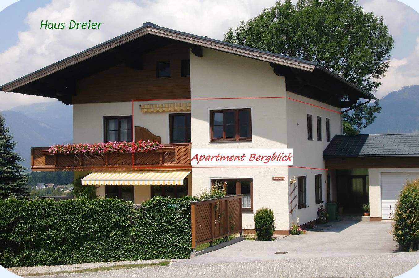 Ganze Ferienwohnung, Apartment"Bergblick"/1 Schlafraum/Dusche, Wc Nr. 2 in Abtenau, Tennengau