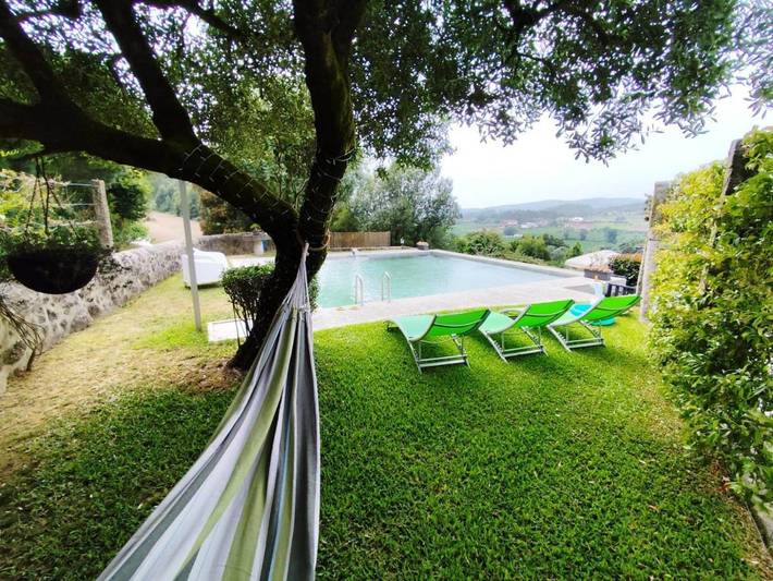 Location de vacances pour 4 personnes, avec vue ainsi que piscine et jardin dans Barcelos - 4