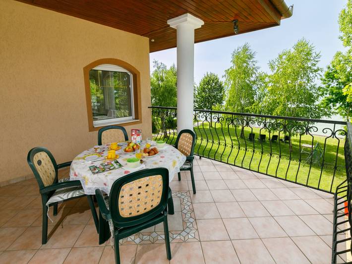 Ferienwohnung für 4 Personen, mit Terrasse und Garten sowie Seeblick in Plattensee Südufer - 4