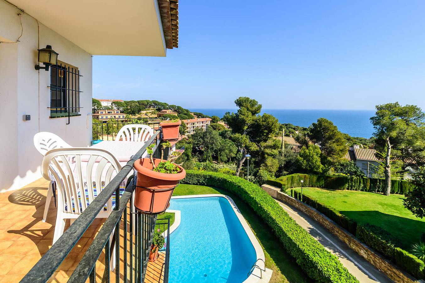 Ganze Wohnung, K-8 Apartment mit fabelhaftem Meerblick in Calella de Palafrugell, Palafrugell