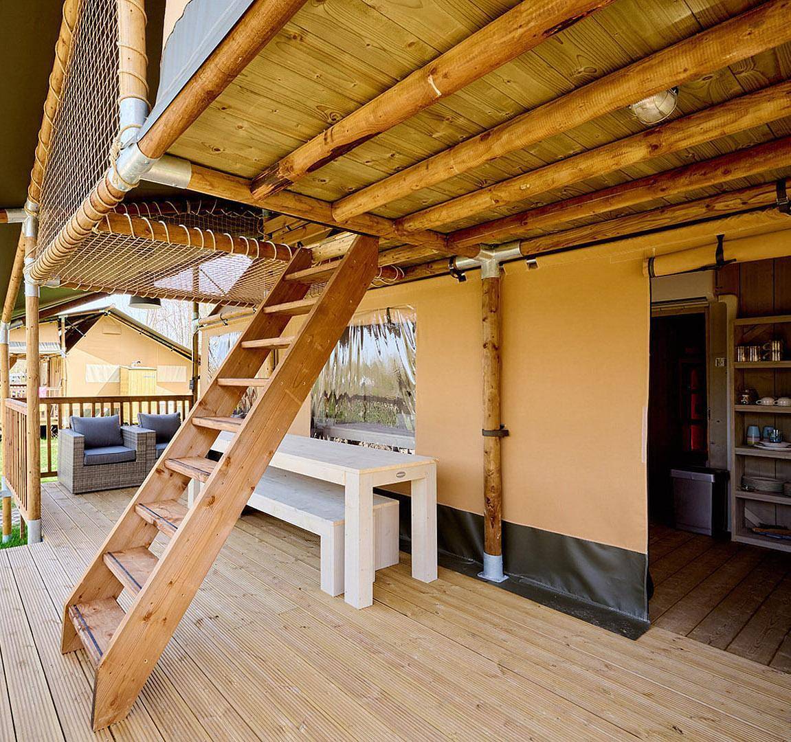 De Leughte Resort Renswoude — Parque de ocio de Lucht | Villatent Ranger |  6 pers. in Renswoude, Región de Utrecht
