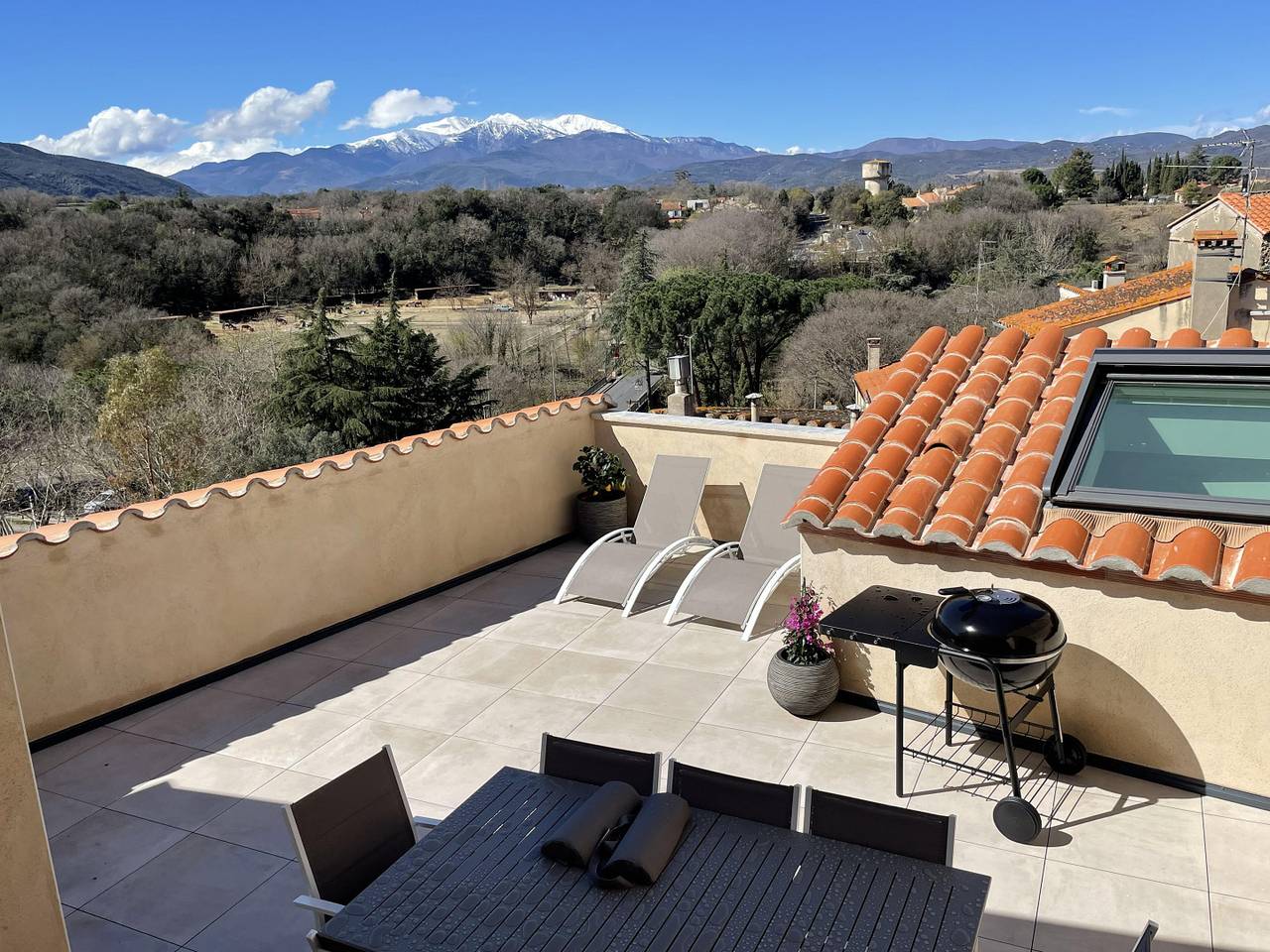 Panorama du Vallespir in Maureillas-las-Illas, Région de Céret