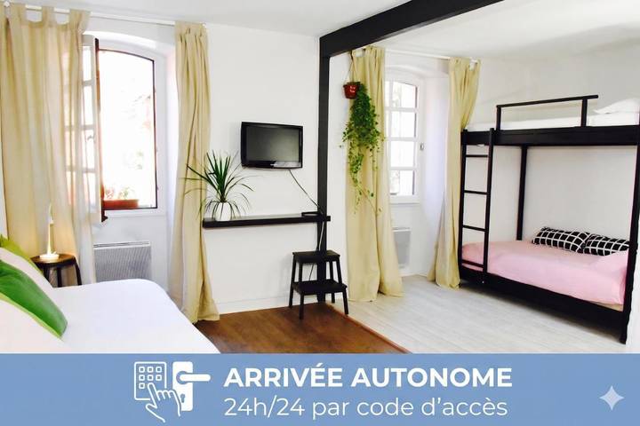 Appart’hôtel pour 4 personnes, avec Terrasse