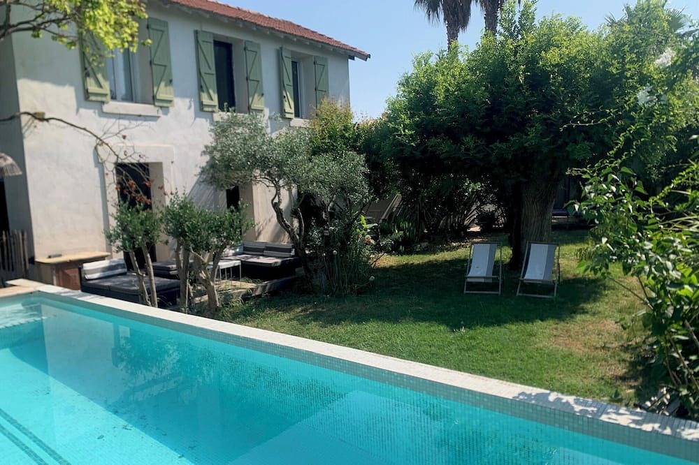 Charming family home + pool, quiet location between beaches (10 min), nature & town in Lattes, Mittelmeerküste (Frankreich)