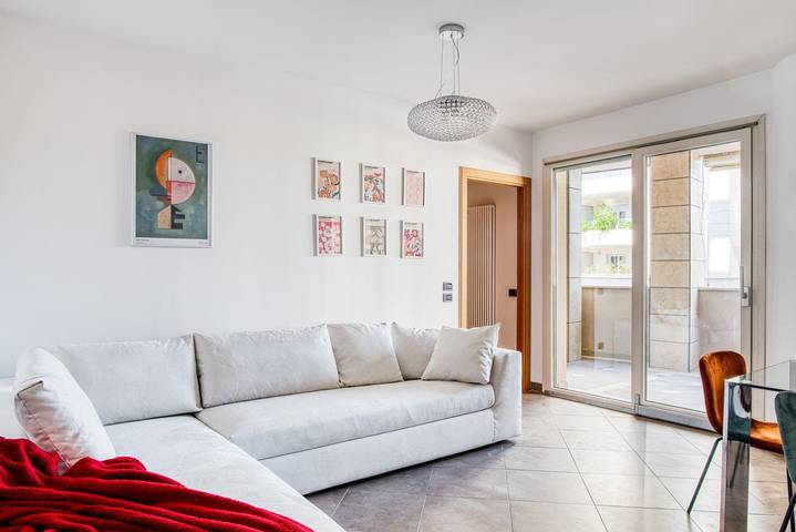 Apartamento entero, Apartamento de vacaciones para 6 personas con balcón/terraza in Perugia, Provincia de Perugia