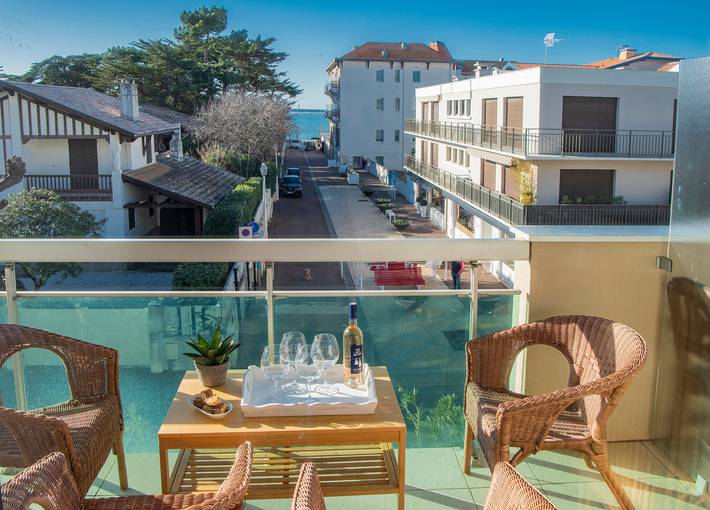 Location de vacances pour 4 personnes, avec Terrasse dans Le Moulleau