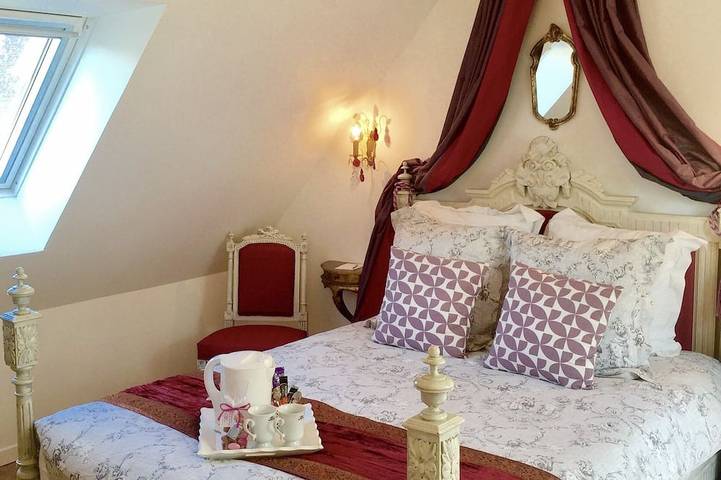 Chambre d’hôte pour 3 personnes, avec Jacuzzi et Jardin