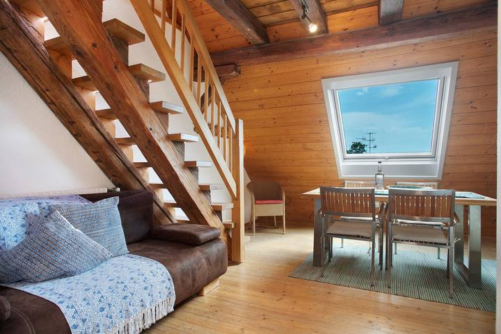 Ganze Wohnung, Apartment Seeblick Immenstaad mit Gemeinschaftsterrasse und Wlan in Kippenhausen, Immenstaad am Bodensee