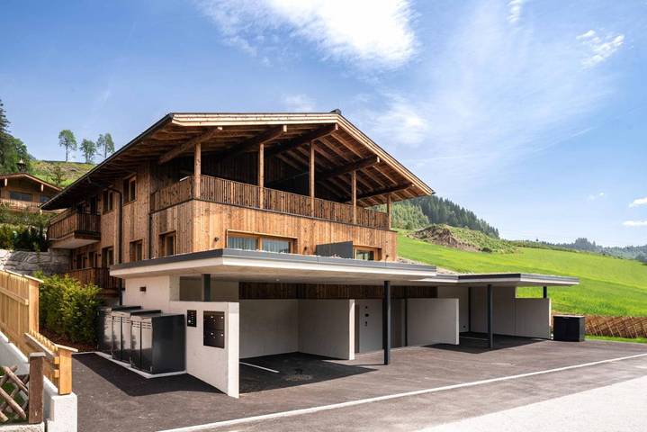 Ferienwohnung für 8 Personen, mit Sauna und Terrasse sowie Ausblick
