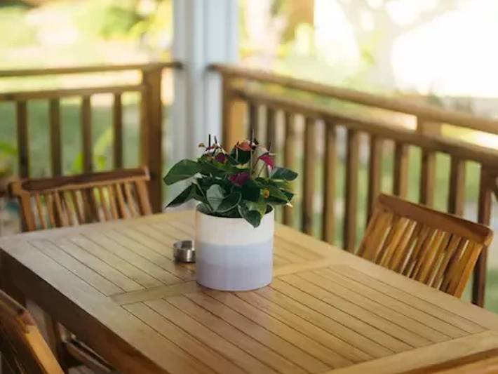 Gîte pour 2 personnes, avec piscine et terrasse aux Avirons - 3