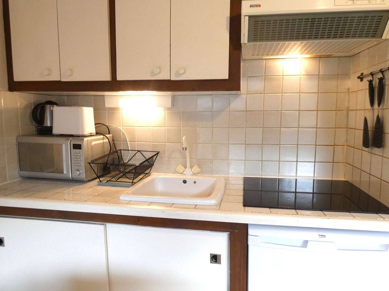 Ganze Wohnung, Gemütliche Ferienwohnung mit Balkon, Fitnessraum und Sauna, in Pistennähe für 4 Personen in Vignec, Nationalpark Pyrenäen