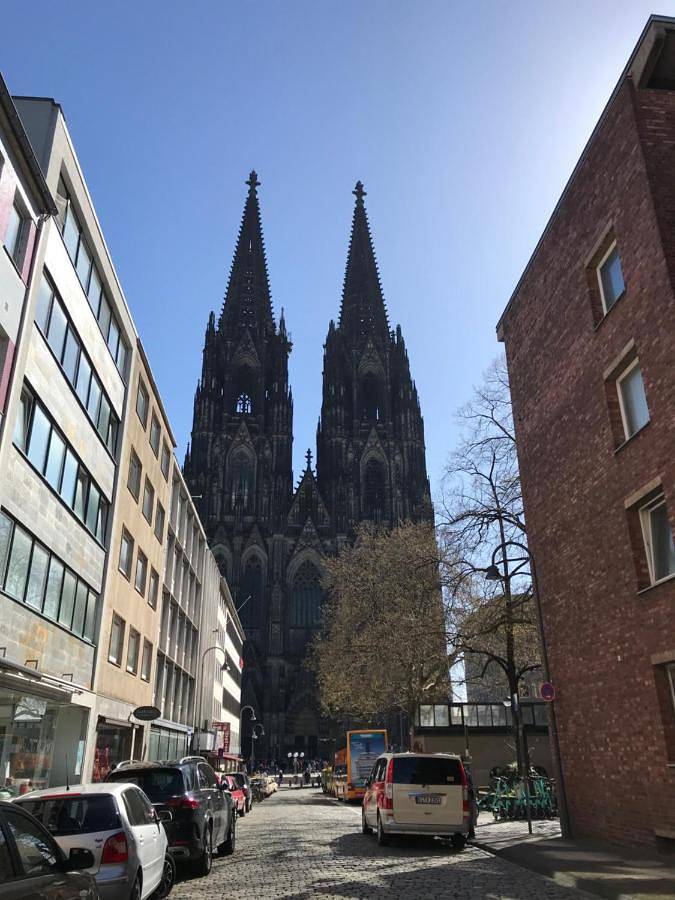 Ferienwohnung für 3 Personen, mit Ausblick in Kölner Dom