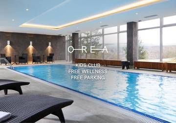 Hôtel pour 3 personnes, avec balcon et jacuzzi ainsi que sauna et piscine à Brno