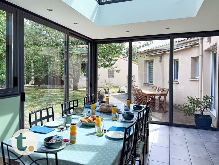 Location de vacances pour 7 personnes, avec jardin, adapté aux familles dans Chanverrie