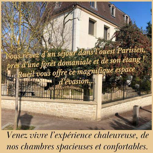 Chambre d’hôte pour 4 personnes, avec vue et jardin