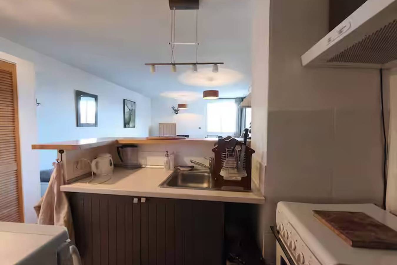 Ganze Wohnung, Le Sauze: Bright 60m² Flat near Slopes in Le Sauze, Enchastrayes