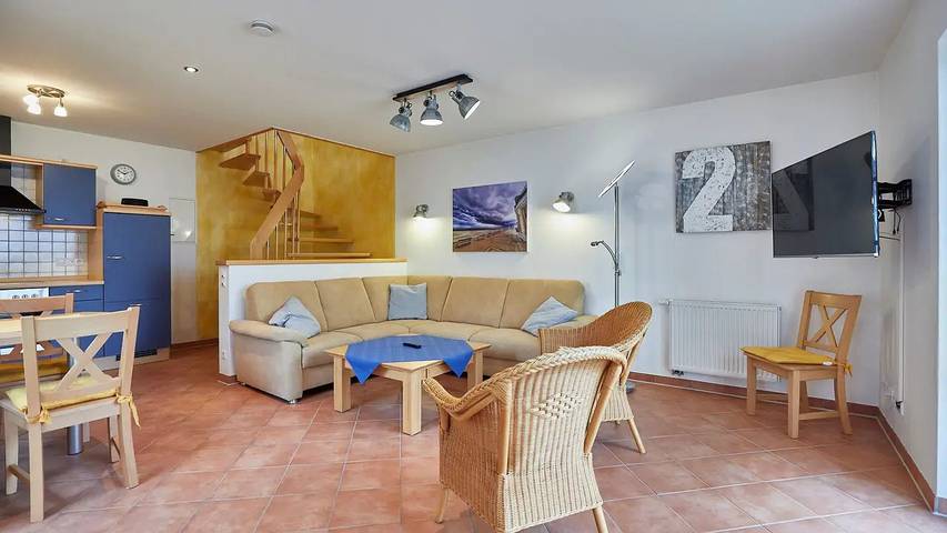 Ferienhaus für 4 Personen, mit Garten auf Borkum