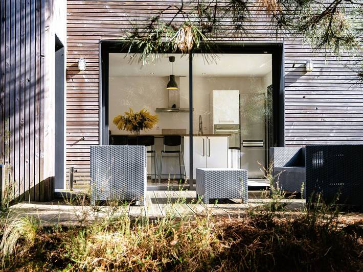 Maison de vacances pour 8 personnes, avec jardin et terrasse à Lit-et-Mixe