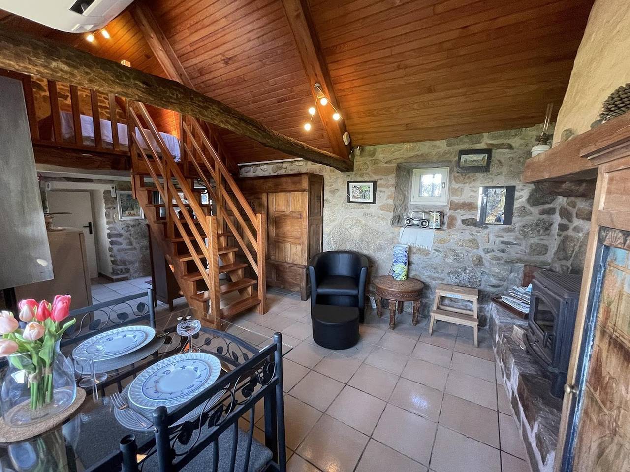 Acogedora casa independiente en alquiler para 2 in Plougasnou, Ceinture Dorée