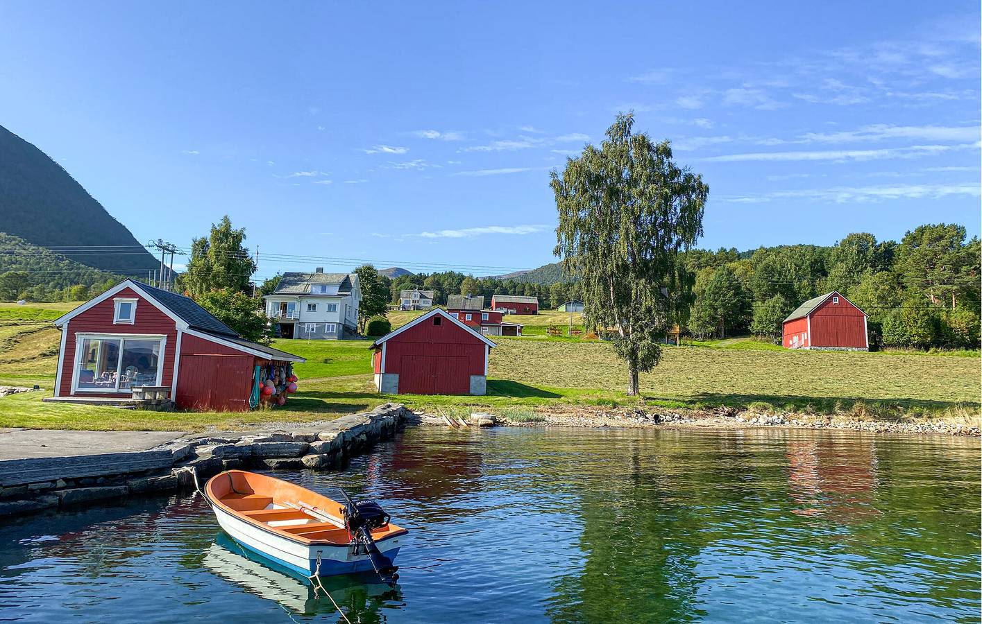 Ferienhaus für 5 Personen mit Garten in Vestnes, Nördliches Fjordnorwegen