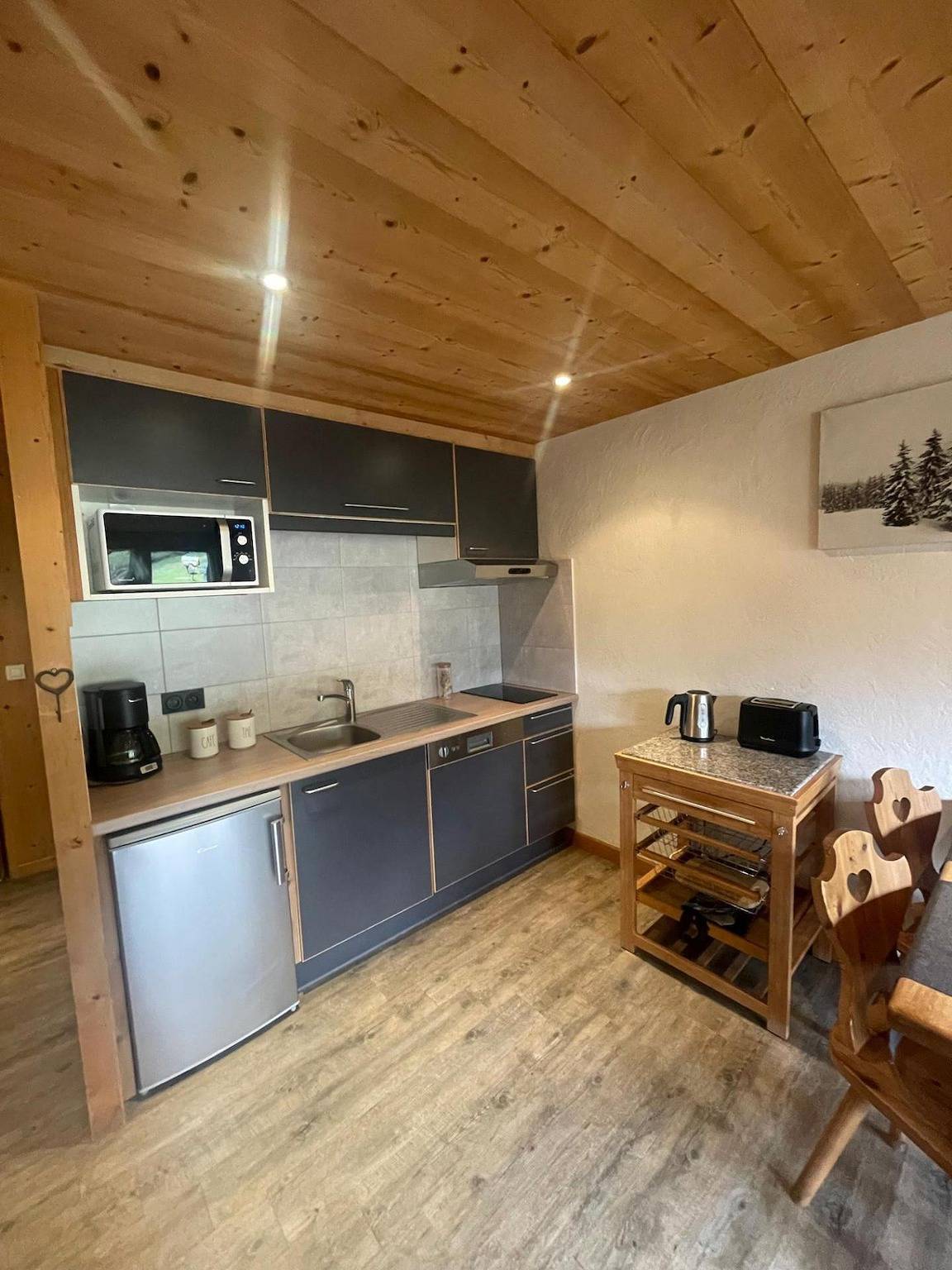 Entire studio, Résidence le Tardevant - Studio sleeping corner 3 people (1681) in Le Grand-Bornand, Annecy region