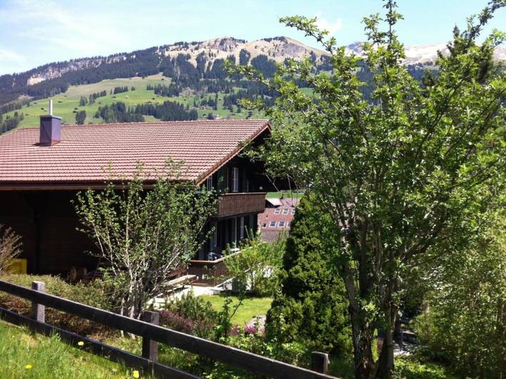 Vakantiewoning voor 6 personen, met Balkon en Tuin in Lenk