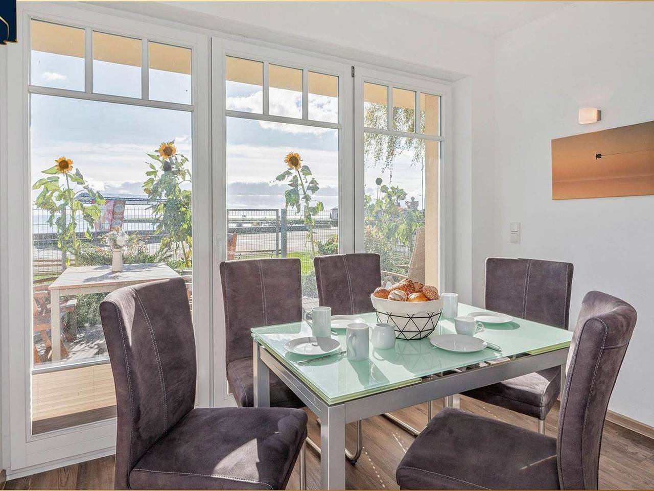 Ganze Ferienwohnung, Haffblick in Kamminke, Usedom