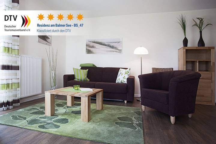 Holiday apartment for 4 people, with terrace and lake view as well as sauna, with pets - 1