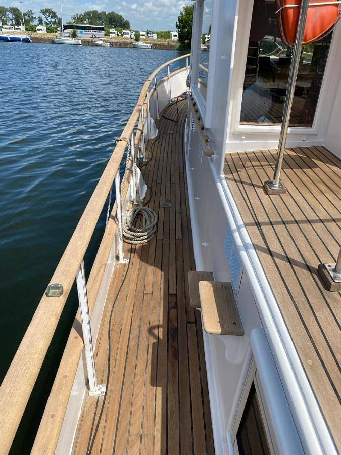 Bateau pour 7 personnes, avec terrasse et vue en Normandie - 3