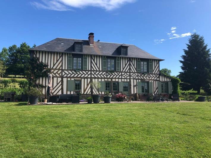 Location de vacances pour 2 personnes, avec jardin et vue, animaux acceptés à Bonneville-la-Louvet - 2