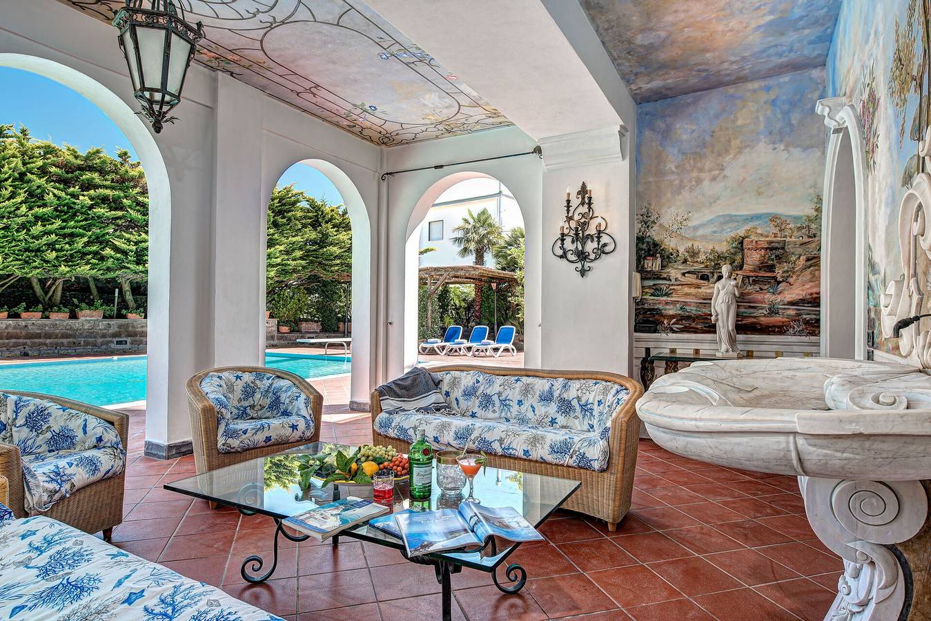 Villa S. Agata in Colli di Fontanelle, Provincia de Nápoles