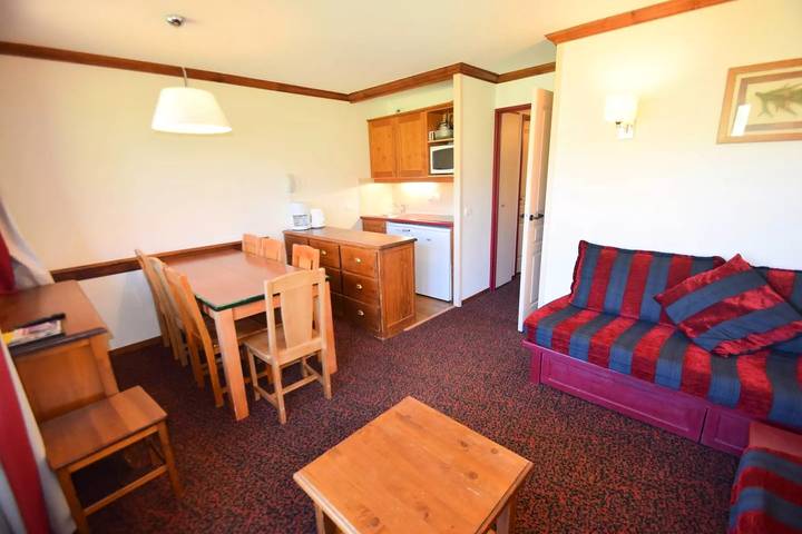 Gîte pour 6 personnes, avec vue dans Plagne Soleil - 4