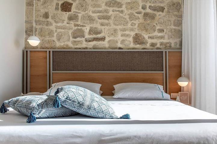 Location de vacances pour 6 personnes, avec balcon et jardin dans Falasarna - 4