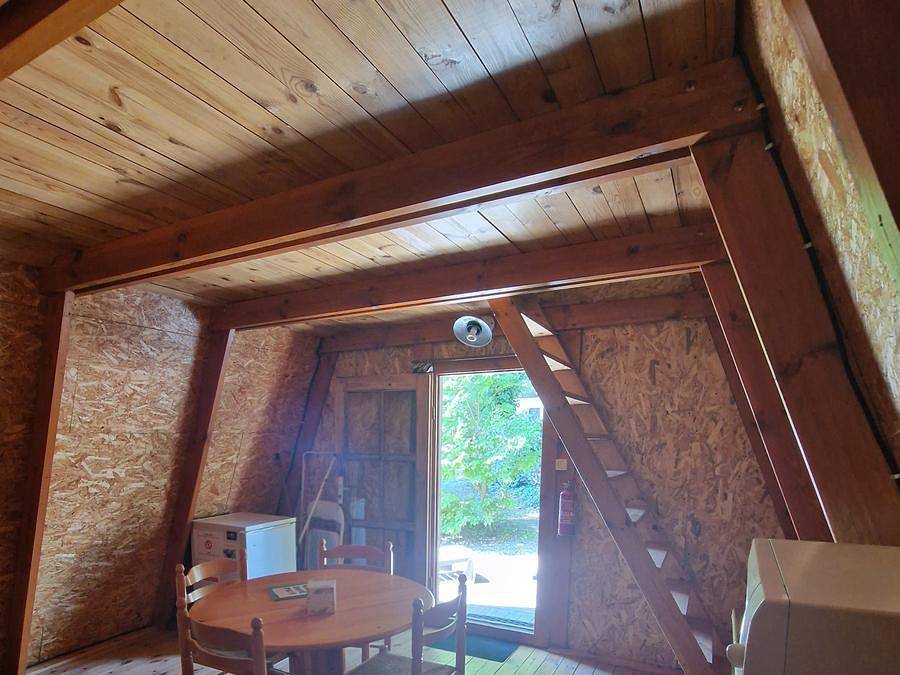 Camping Les P'tites Maisons dans la Prairie - Chalet 4 personas - David Crockett cabaña 4 pers in Sallertaine, Vandea