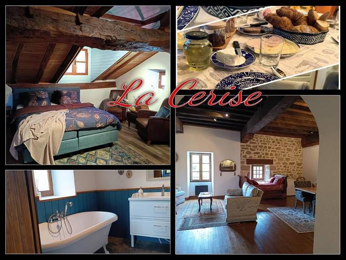 Location de vacances pour 2 personnes, avec vue et sauna ainsi que piscine et jardin à Saint-Estèphe (Dordogne) - 3