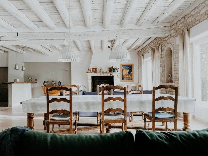 Maison de campagne pour 4 personnes, avec jardin et vue